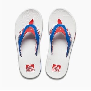 Reef Fanning Flip Flops Patriotic